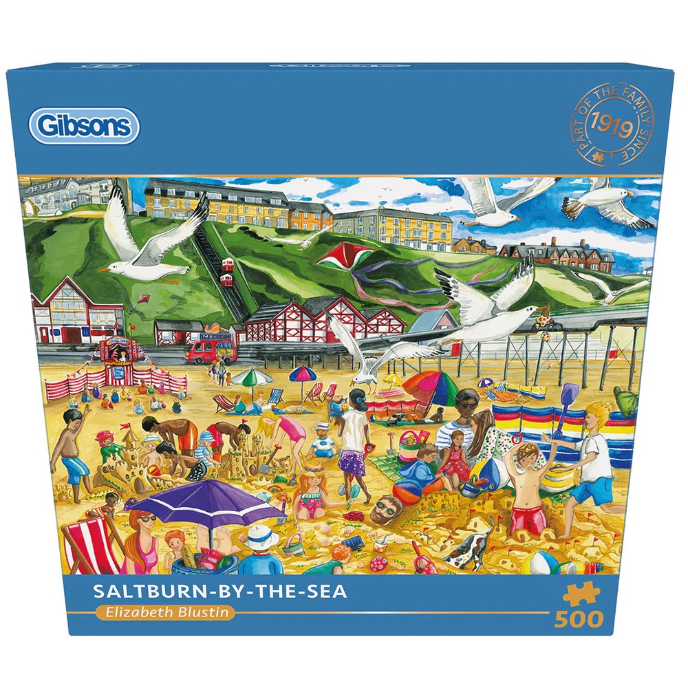 Gibsons - Saltburn-By-The-Sea 500 Piece - Jigsaw Puzzle