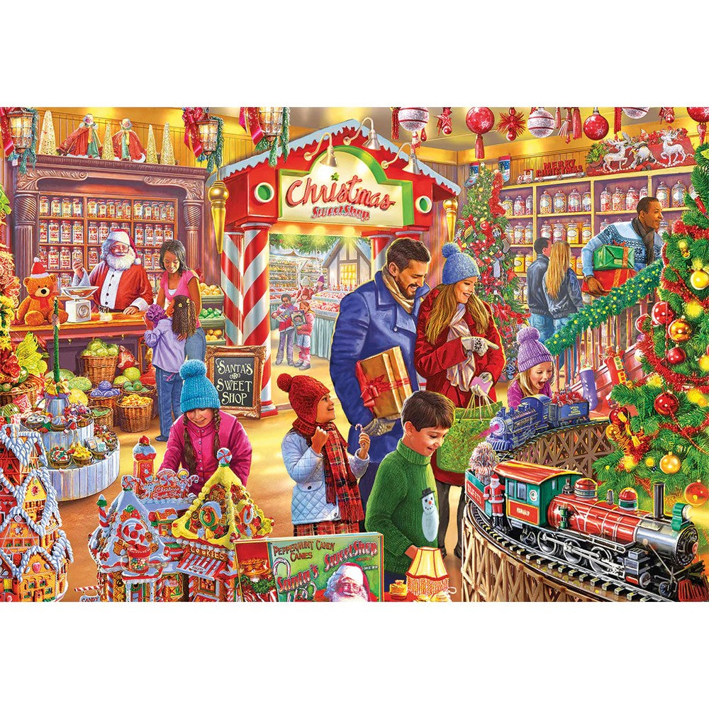 Puzzle - Gibsons - Santa's Sweetshop 250Pcxl