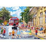 Puzzle - Gibsons - School Days 4 X 500Pc