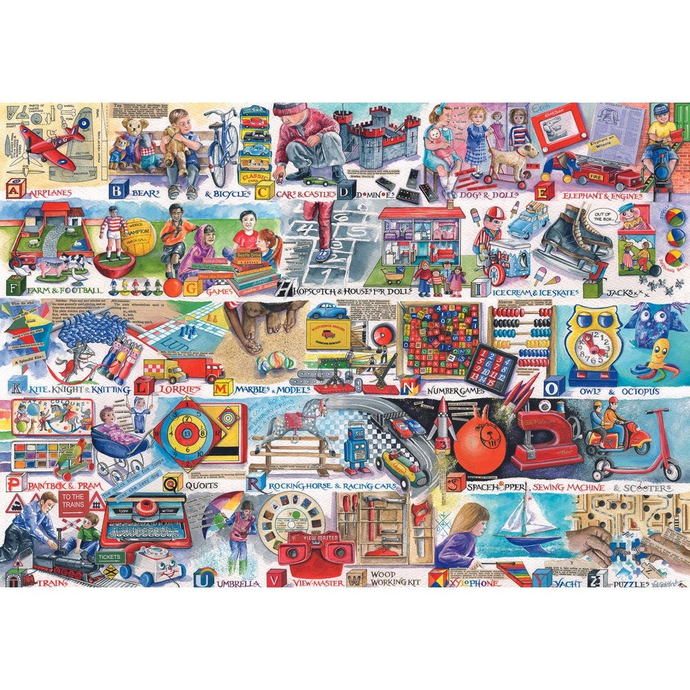 Puzzle - Gibsons - Space Hoppers & Scooters 1000P