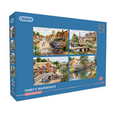 Gibsons - Terry's Waterways 4X500Pc - Jigsaw Puzzle