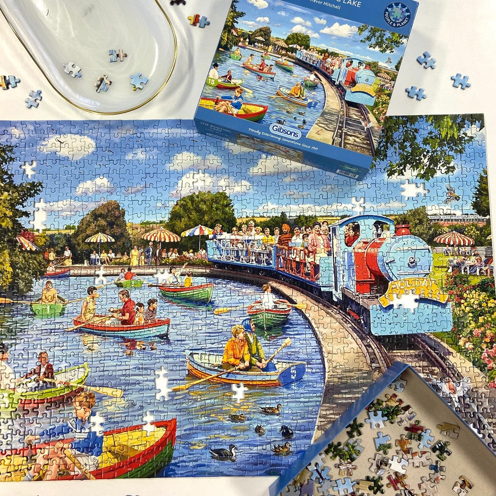 Puzzle - Gibsons - The Boating Lake 1000Pc
