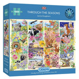 Gibsons - Through The Seasons 1000 Piece - Jigsaw Puzzle