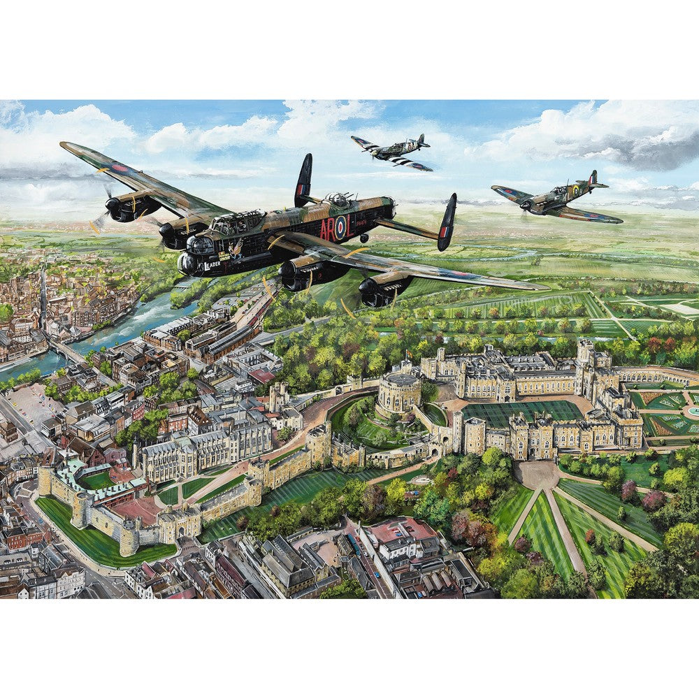 Gibsons - Wings Over Windsor 1000 Piece - Jigsaw Puzzle