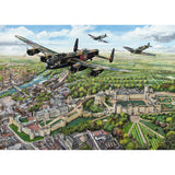Gibsons - Wings Over Windsor 1000 Piece - Jigsaw Puzzle