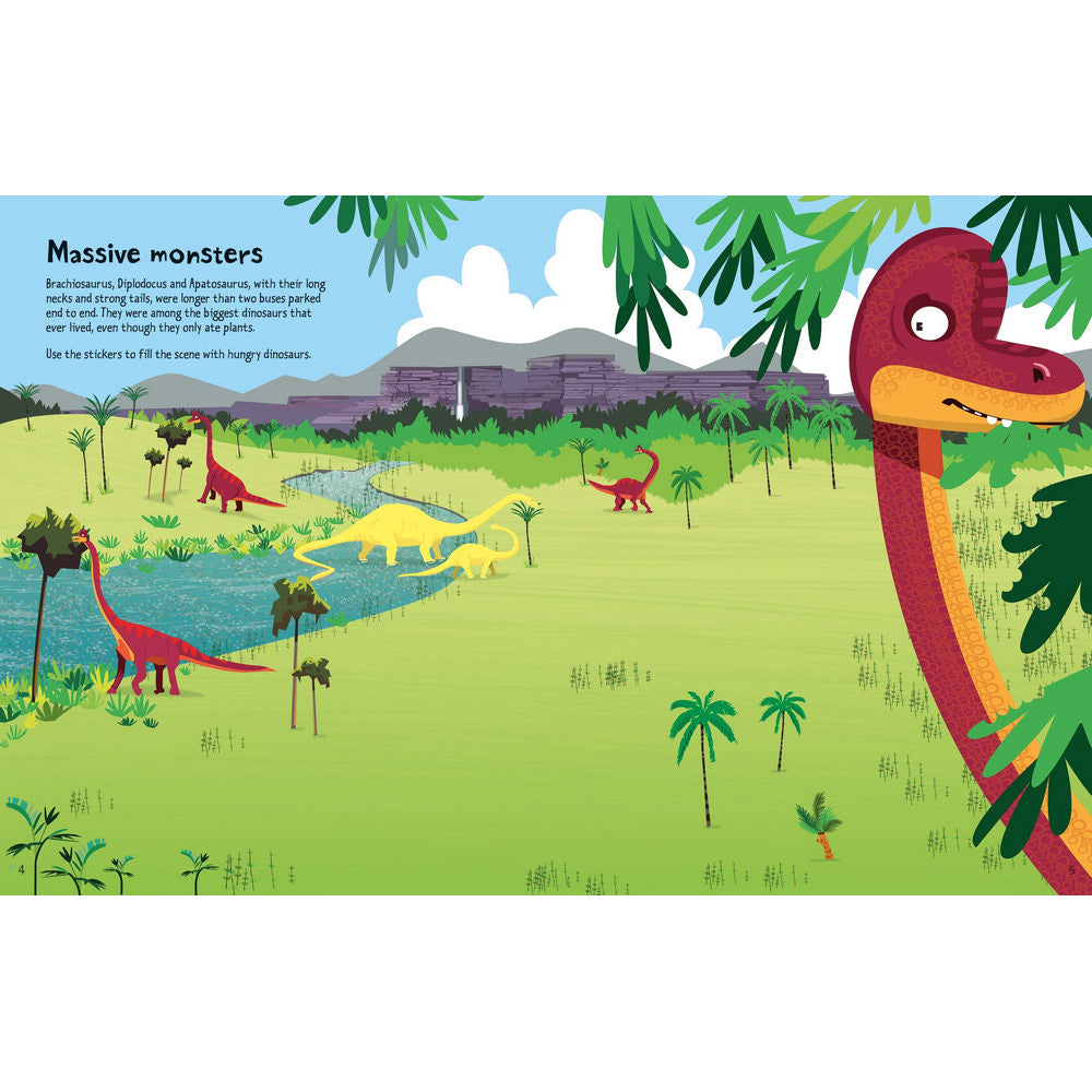 Big Dinosaur Sticker Book