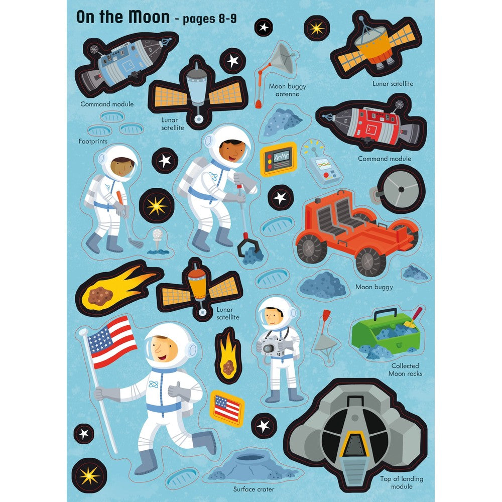 First Sticker Book Space
