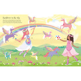 Sticker Dolly Dressing Unicorn