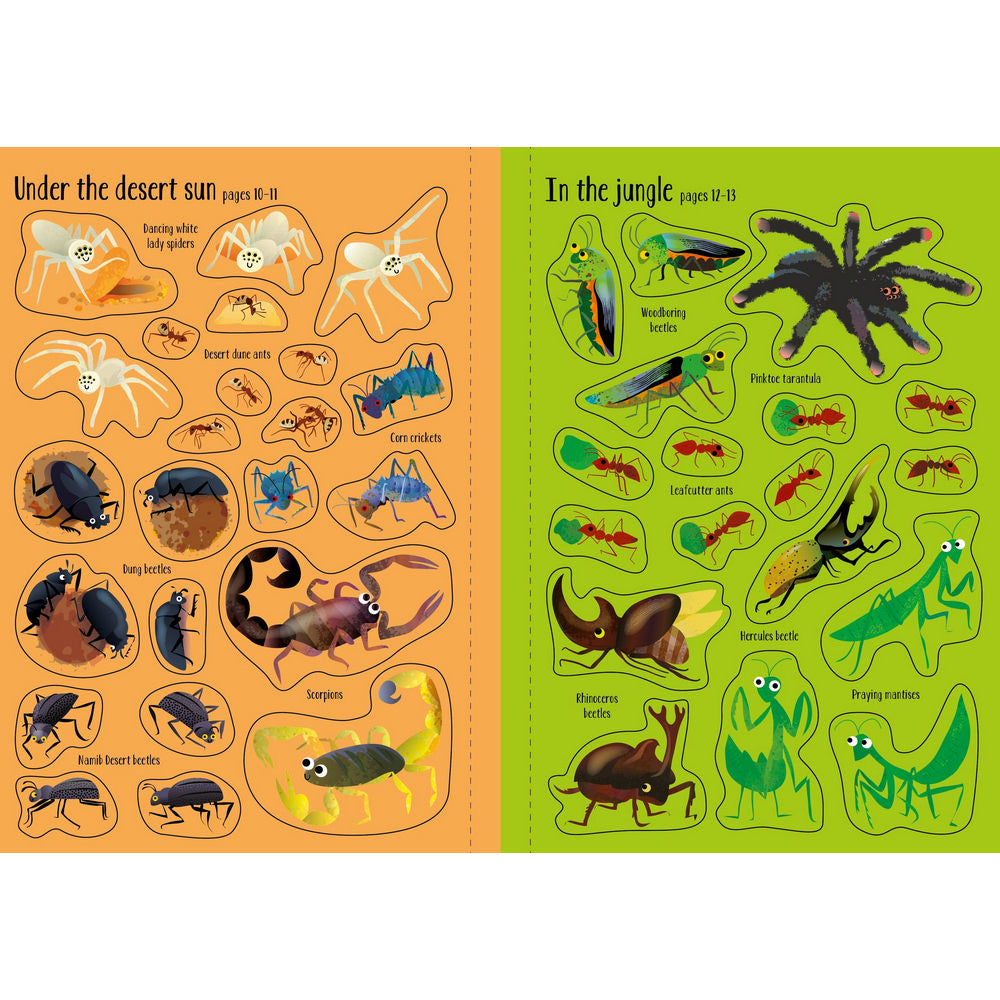 First Sticker Book Bugs