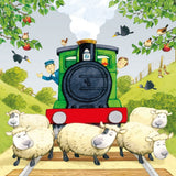 Trains Book & 3 Jigsaws
