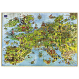 Heye - Triangular Box - Degano; United Dragons 4000 Piece - Jigsaw Puzzle