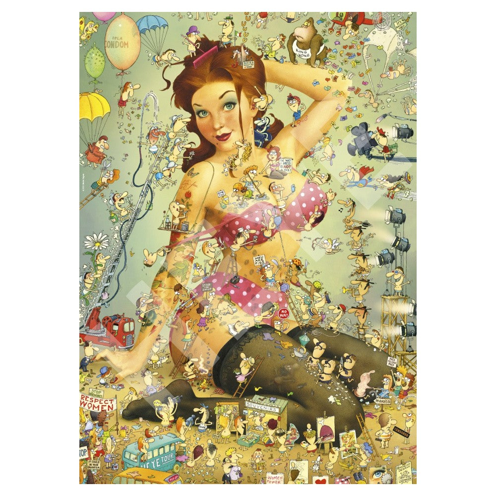 Puzzle - Heye - Triangular Box - Degano;Insta-Girl's Life 1000P