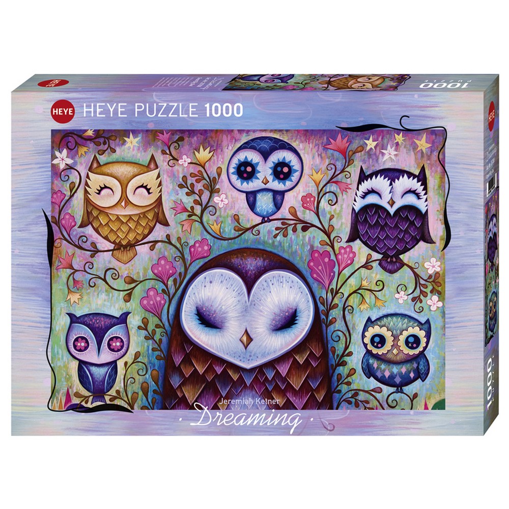Heye - Dreaming; Great Big Owl 1000 Piece - Jigsaw Puzzle