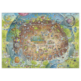 Puzzle - Heye - Funky Zoo; Cosmic Habitat 1000