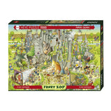 Heye - Funky Zoo;Jurassic Habitat1000 - Jigsaw Puzzle