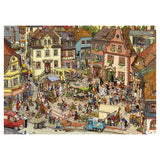 Heye - Triangular Box - Gobel&Knorr; Market Place 1000 - Jigsaw Puzzle