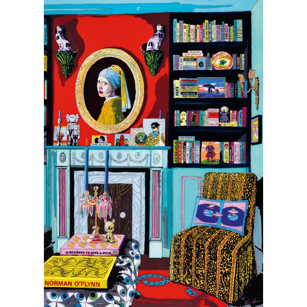 Puzzle - Heye - Home Room With Vermeer 1000Pc