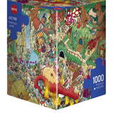 Puzzle - Heye - Triangular Box - Lectrr; Fantasyland 1000Pc