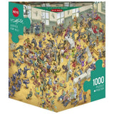 Puzzle - Heye - Triangular Box - Mitgutsch; Justice For All!