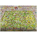 Puzzle - Heye - Triangular Box - Mordillo; Crazy World Cup 4000