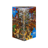 Heye - Triangular Box - Oesterle; Library 1500 Piece - Jigsaw Puzzle