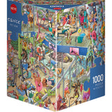 Puzzle - Heye - Triangular Box - Paul; Pet Gym 1000Pc