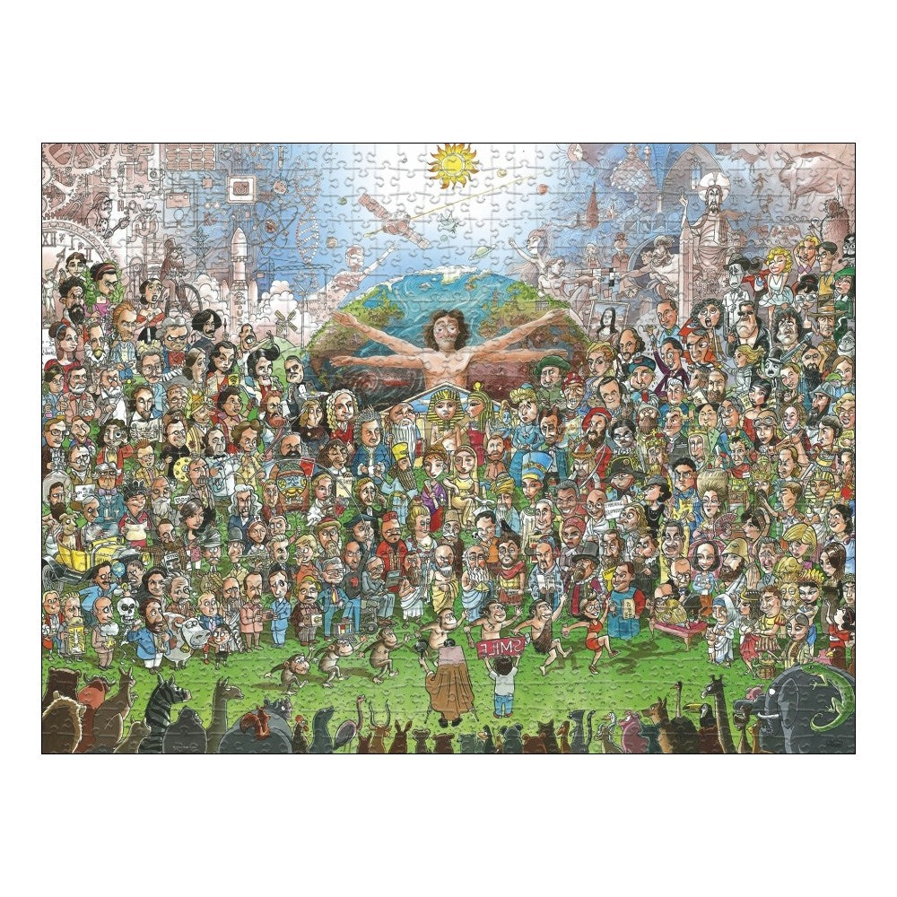 Puzzle - Heye - Triangular Box - Prades; All-Time Legends 1500P