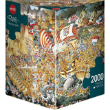 Heye - Triangular Box - Ryba; Trafalgar 2000 Piece - Jigsaw Puzzle