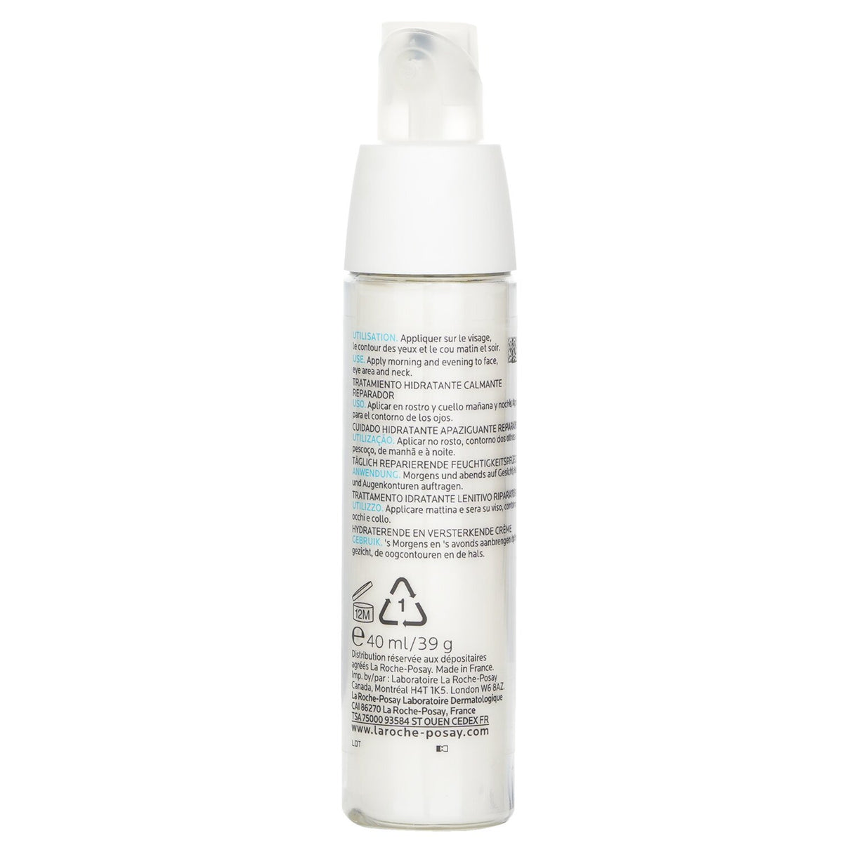 La Roche Posay - Toleriane Dermallergo Creme - Daily Repair Moisturiser  - 40ml/