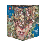 Puzzle - Heye - Triangular Box - Tiurina;Home Of Thoughts 1000P