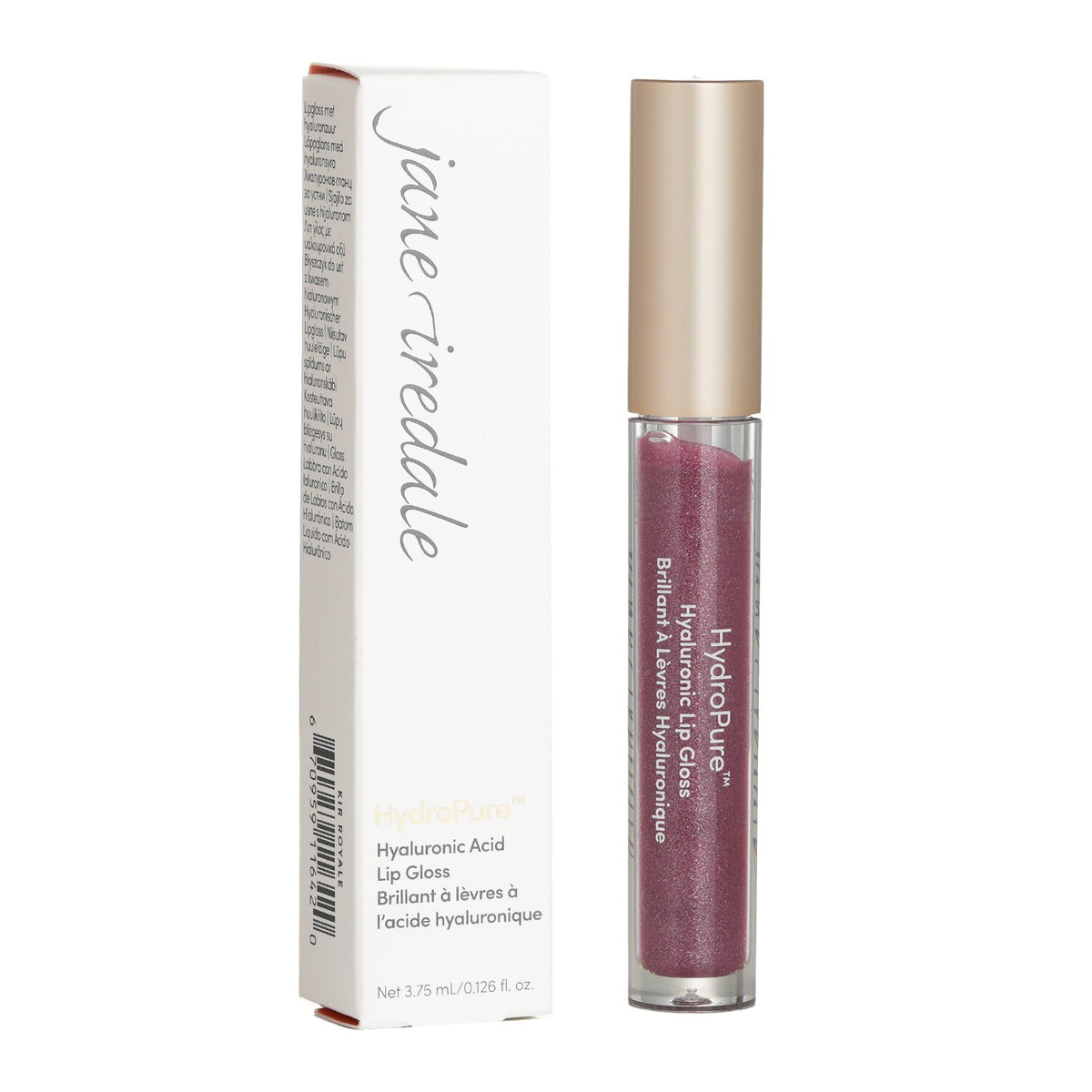 Jane Iredale - HydroPure Hyaluronic Lip Gloss - Kir Royale  - 3.75ml/0.126oz