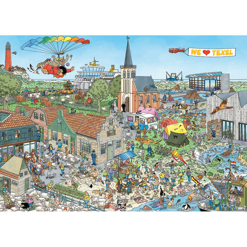 Puzzle - Jumbo Jan van Haasteren - Island Retreat 1000Pc