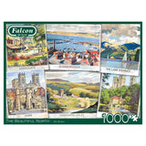 Puzzle - Jumbo - The Beautiful North 1000Pc