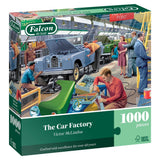 Jumbo - The Car Factory 1000 Piece - Jigsaw Puzzle