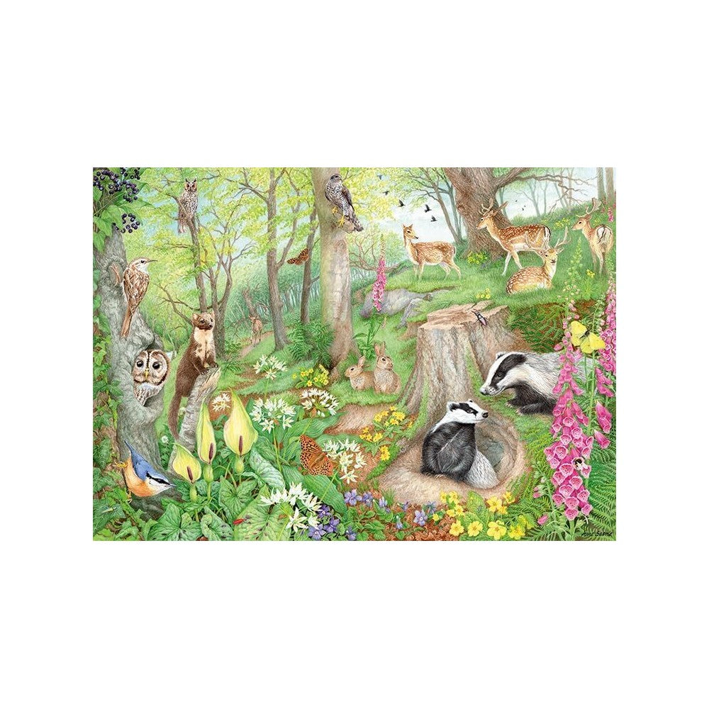 Puzzle - Jumbo - Woodland Wildlife 1000Pc