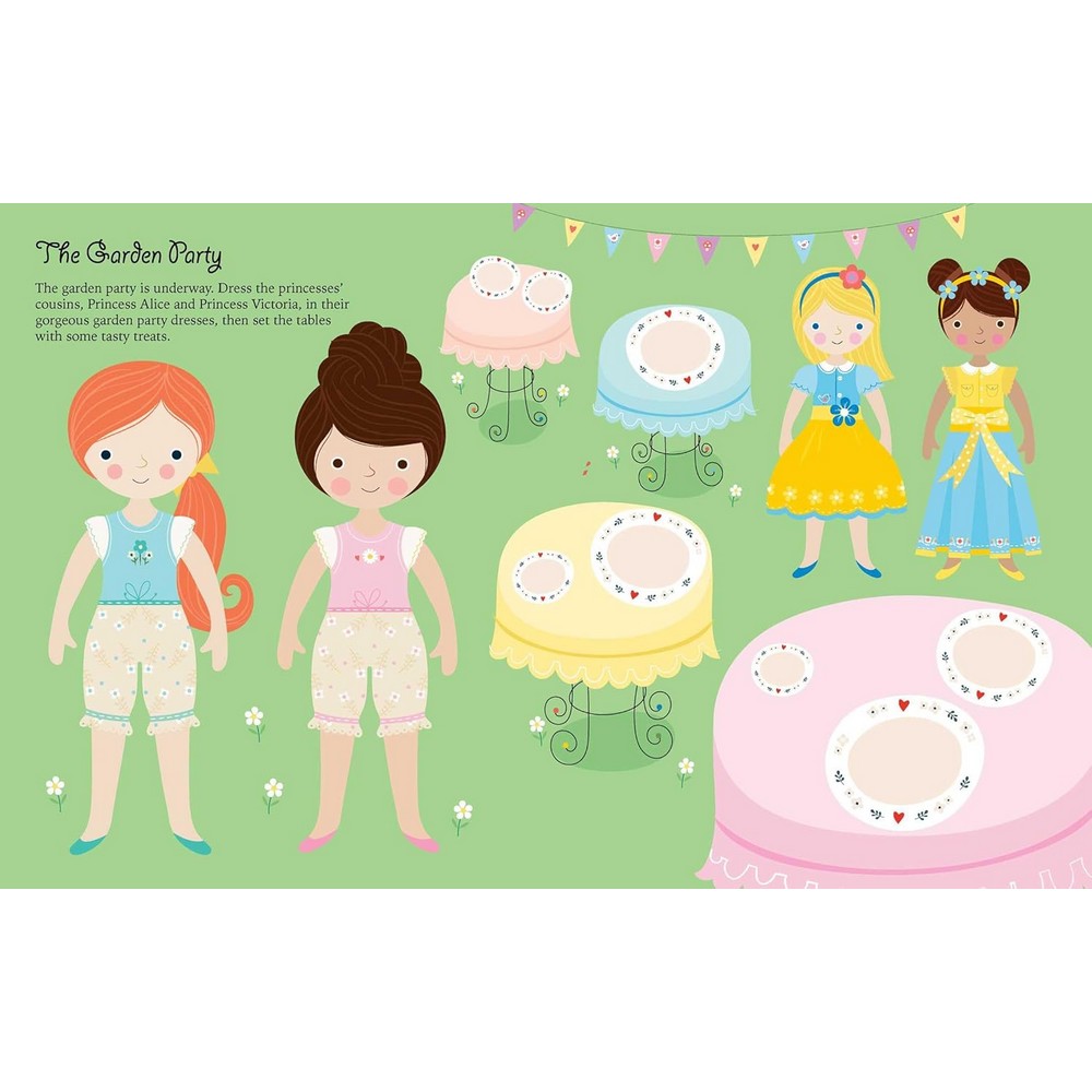 Dress Up Princess Sticker Book