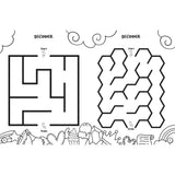 Unicorn Colouring & Maze Book