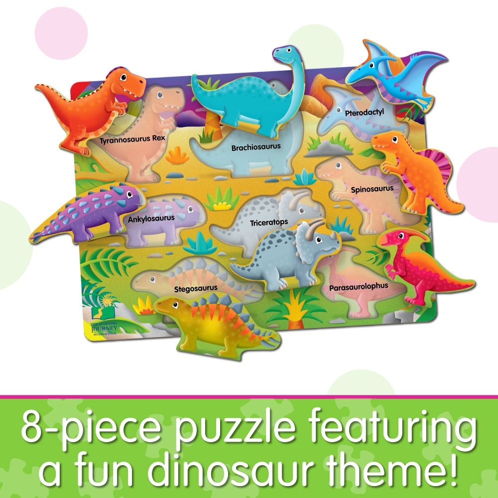 Lift And Learn Dinosaur Puzzle