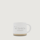 Moana Road - Kiwi Ceramic Espresso Mug - Stone