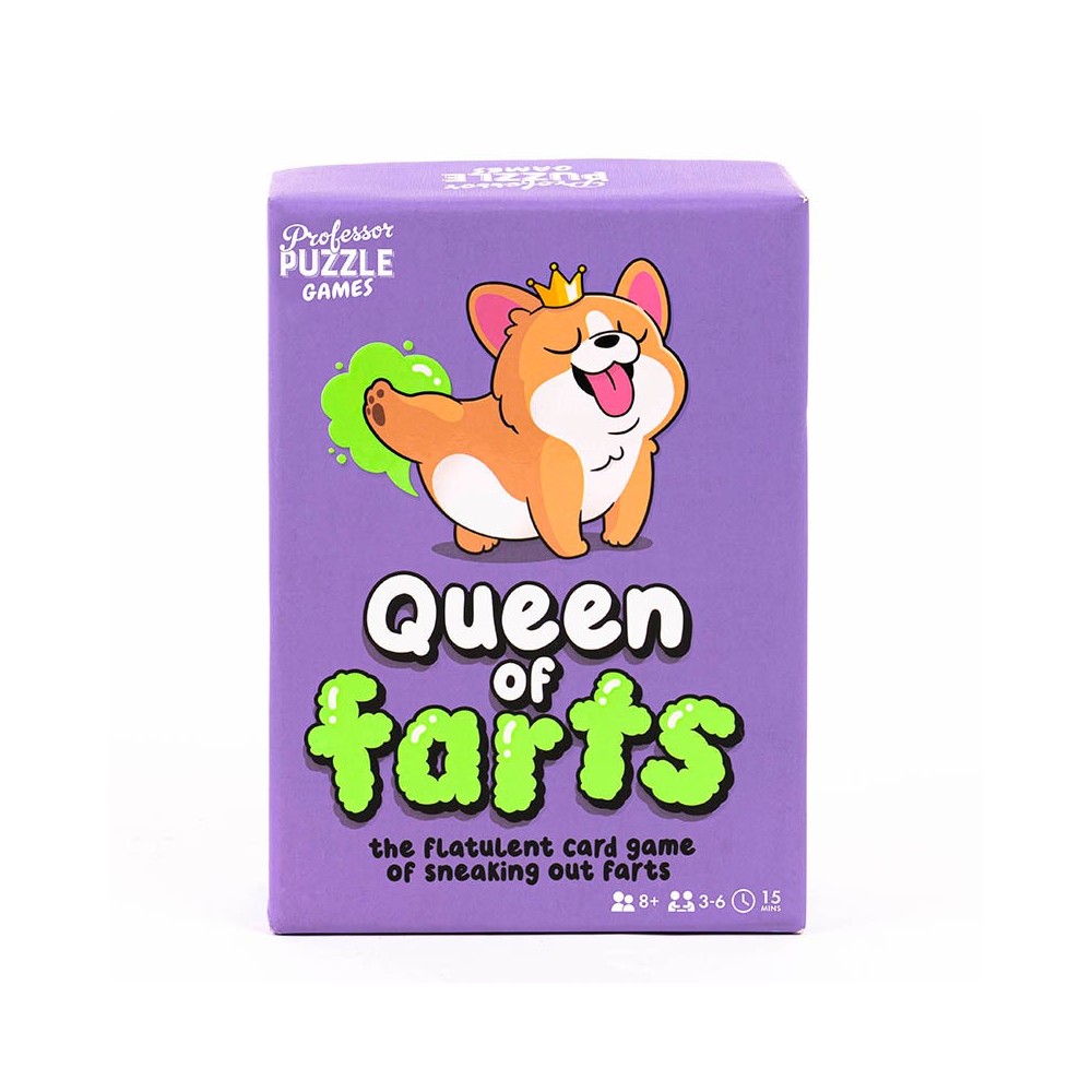 Queen of Farts Flatulent Cardg Card Game