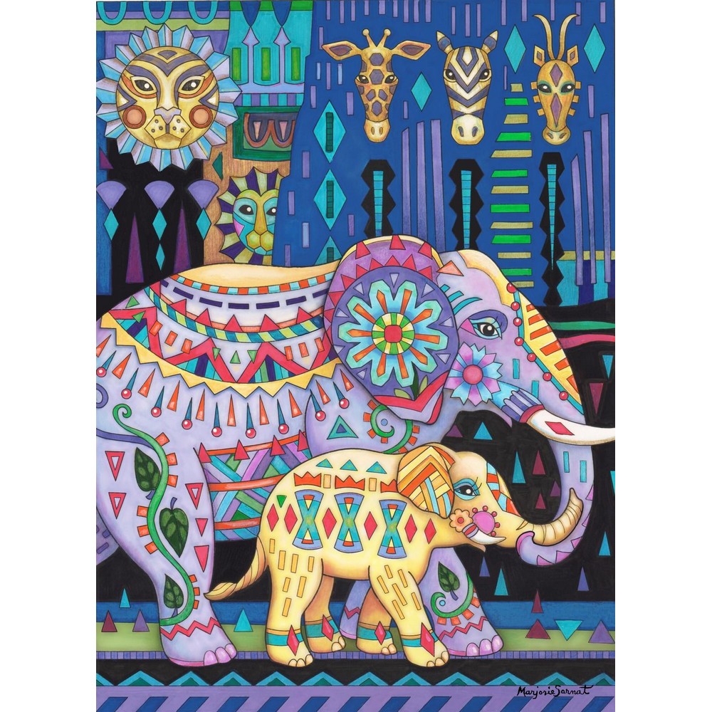 Holdson - Colour Magic Mother &;;500Pcxl - Jigsaw Puzzle
