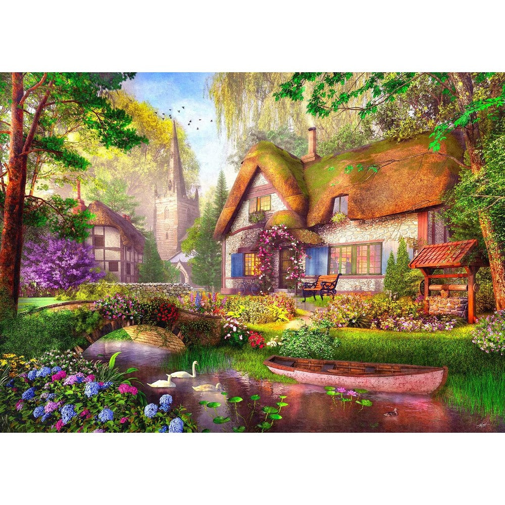 Holdson - Cottage Charmers 2 Woodland Ct - Jigsaw Puzzle