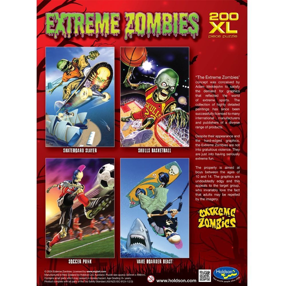 Puzzle - Holdson - Extreme Zombies Basketb;200 Xl