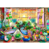 Puzzle - Holdson - Outside My Window Boho 1000Pc