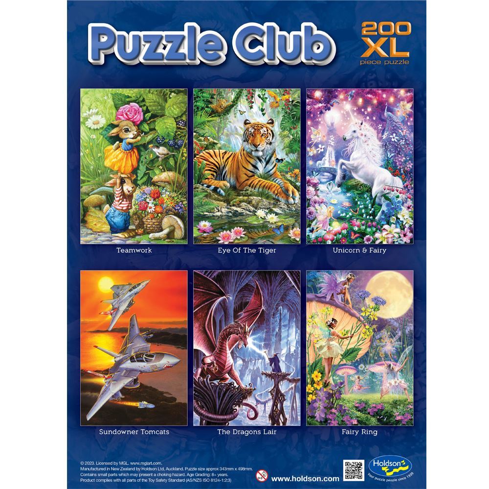 Puzzle - Holdson - Puzzle Club 200Pcxl Dragons