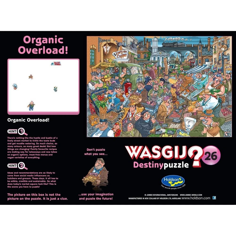 Puzzle - Holdson - Wasgij? - Destiny - #26 - Organic Overload 1000pc