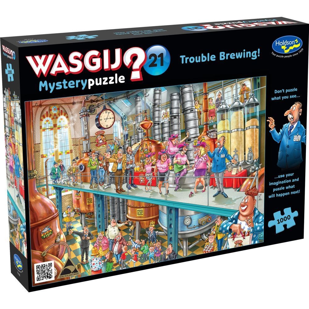 Puzzle - Holdson - Wasgij? - Mystery - #21 - Brewing! 1000pc