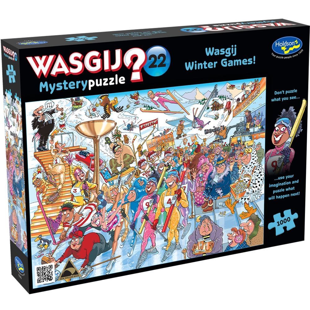Puzzle - Holdson - Wasgij? - Mystery - #22 - Winter Game 1000pc