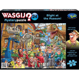 Holdson - Wasgij? - Mystery - #24 - Blight at the Museum 1000 Piece - Jigsaw