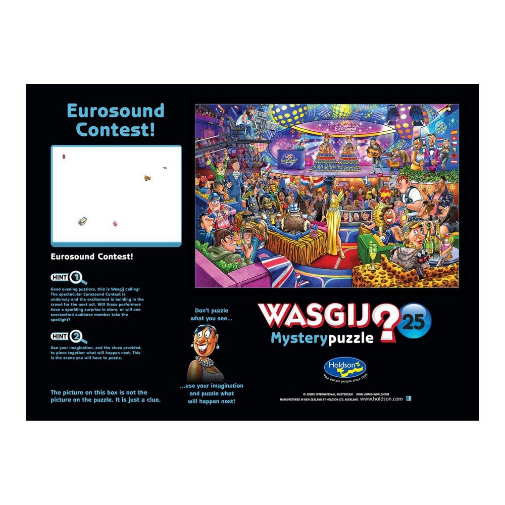 Puzzle - Holdson - Wasgij? - Mystery - #25 - Eurosound! 1000pc
